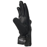Bike It  Cruiser Gloves Air CGA Black Leather Motorcycle Glove
