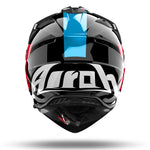 Airoh Bandit Helmet - Tune Blue Red Gloss