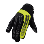 Bike It  Vapor-S Lightweight Motorcycle Gloves Black Yellow