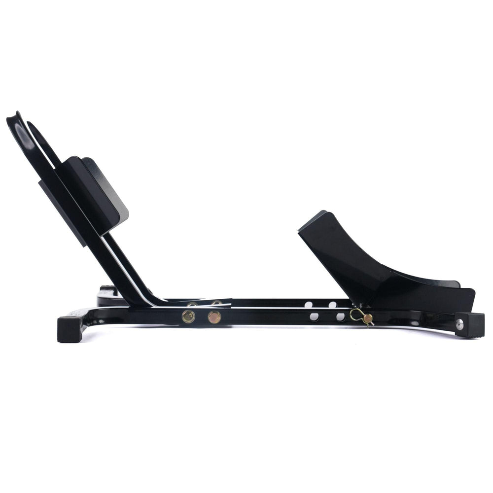 BikeTek Adjustable Front Wheel Chock 17-21" - Black