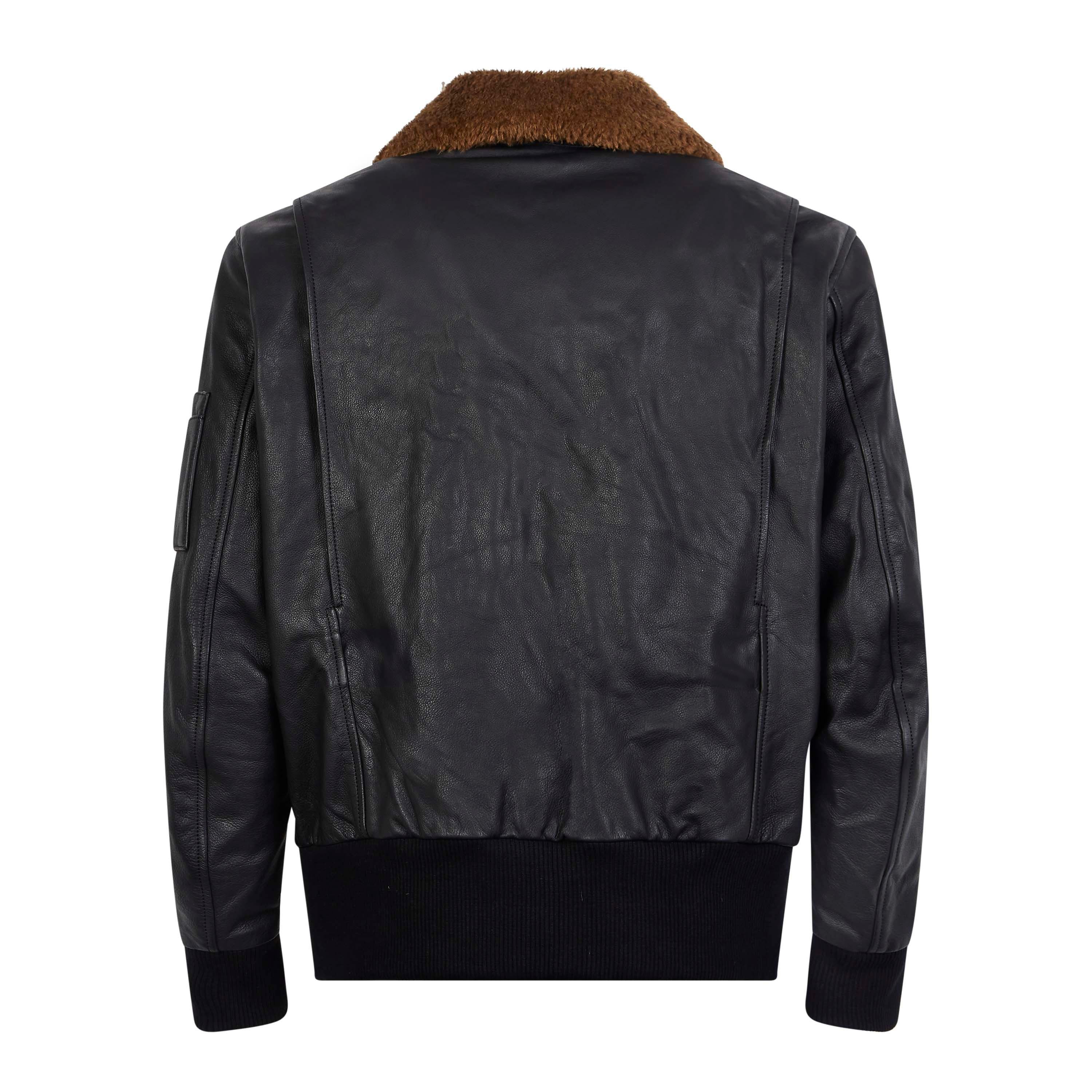 ジャケット・アウター TYPE SHADE G2B BOMBER LEATHER JACKET Spada Turbine CE Leather Bomber Jacket Black – Ghostbikes