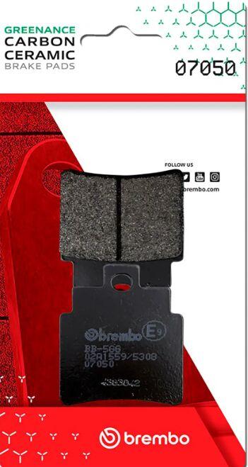 Brembo Carbon Ceramic Prime Line  Brake Pad For Kymco Grand Dink 250 2001-2006 Front