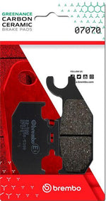 Brembo Carbon Ceramic Prime Line Brake Pad For Benelli Caffenero 250 2008-2014 Rear