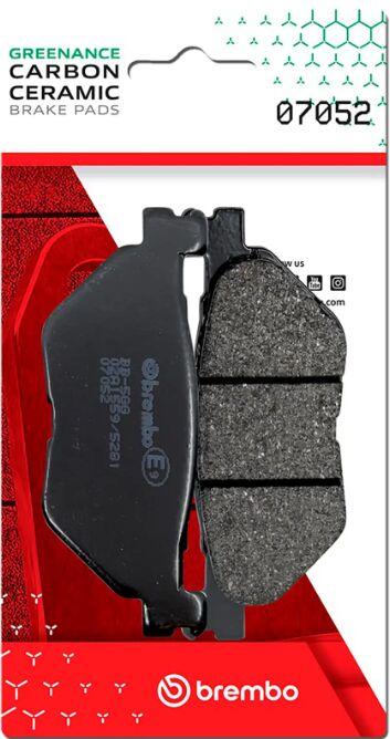 Brembo Prime Carbon Ceramic Brake Pads For Yamaha XP 500 T-Max 2001-2003 Rear