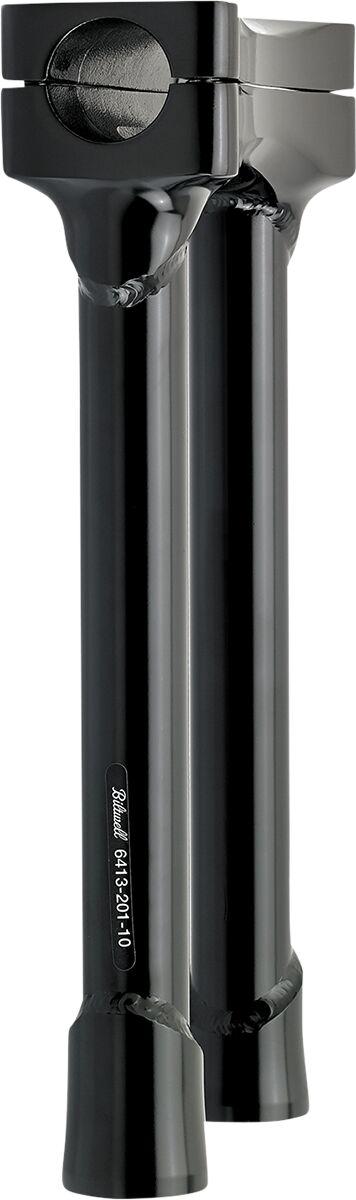 Biltwell Murdock O S Risers 25.5 cm (10") - Black Satin