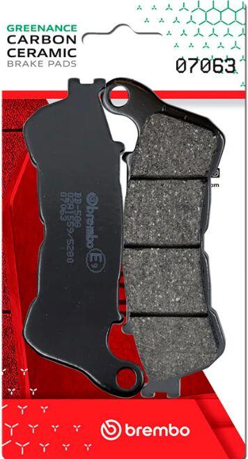 Brembo Prime Carbon Ceramic Brake Pads For Honda FES 125 2007-2011 Front