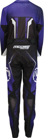 Moose Racing Youth Qualifier Pants - Black/Purple/White