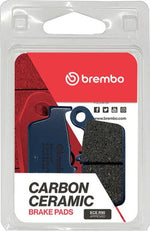 Brembo CC Prime Carbon Ceramic Brake Pads For Fantic Caballero 50 E 2008-2009 Rear