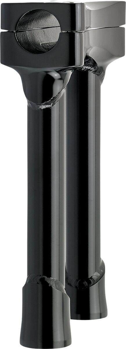 Biltwell Murdock O S Risers 20.5 cm (8") - Black Satin