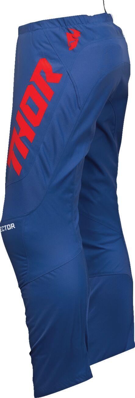 Thor Sector Checker Pants - Navy Red White