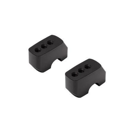 S&S Cycle Handlebar Risers For Royal Enfield Continental GT 650 EFI 2019-2021- Black