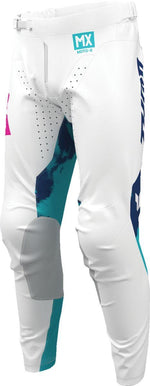 Thor Launchmode Bleach Pants - White/Aqua
