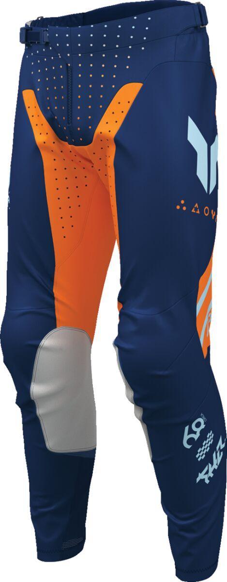 Thor Launchmode Futura Pants - Navy/Orange