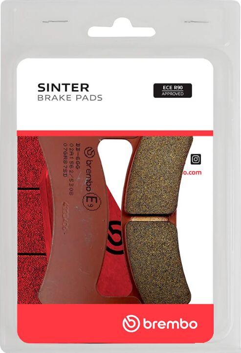 Brembo SD Prime Sintered Brake Pads For Arctic Cat Textron Wildcat Sport 700 EFI 4X4 2015-2019 Front