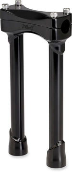 Biltwell Murdock Handlebar Risers 25.5 cm (10") - Black Satin