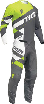 Thor Sector Checker Jersey - Acid Grey