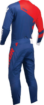 Thor Sector Checker Jersey - Navy Red