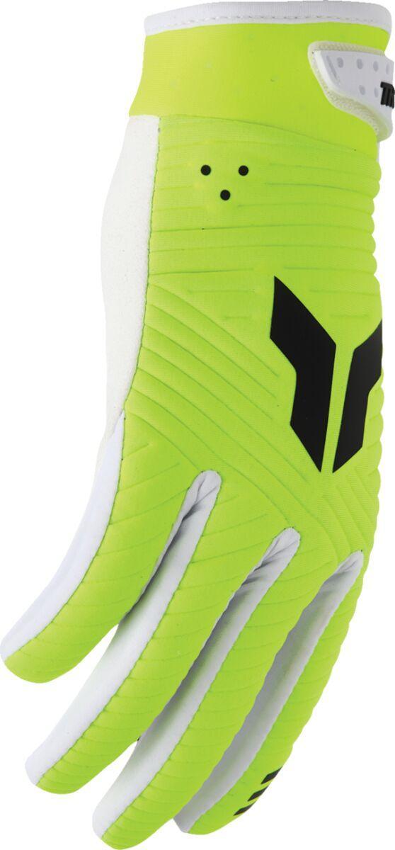 Thor Launchmode CW Gloves - Acid/White