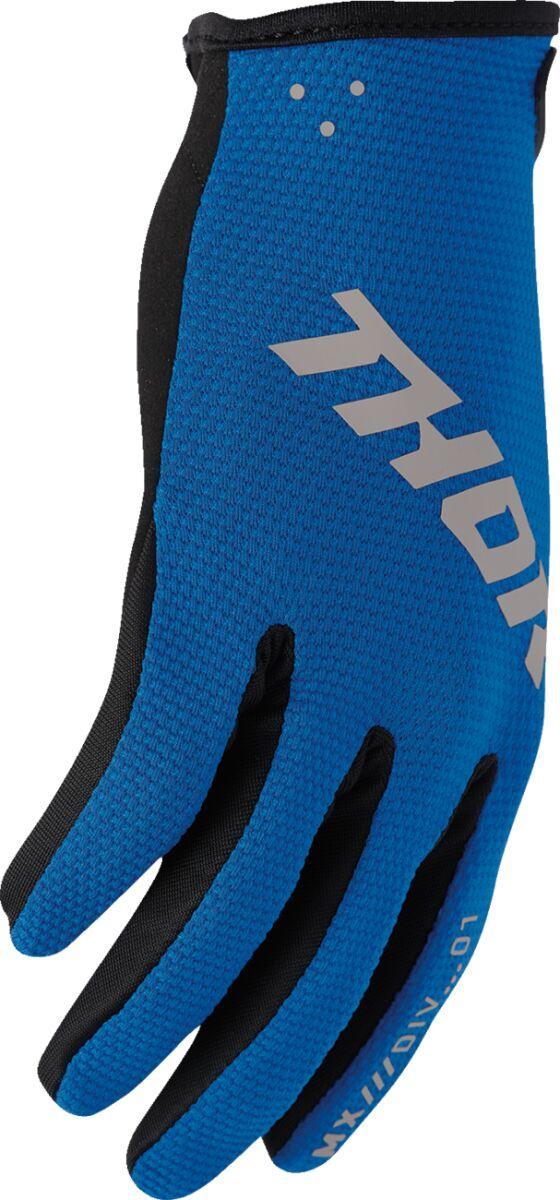 Thor Ridemode Static Gloves - Black/Blue