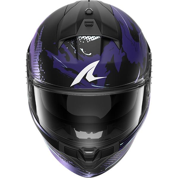 Shark Ridill 2 Full Face Motorcycle Helmet - Whizz Mat KBX