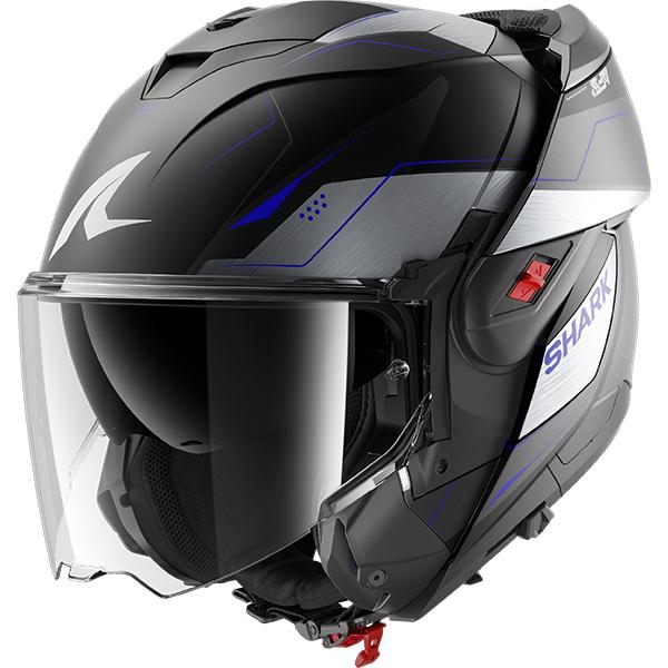 Shark Oxo Flip Up Motorcycle Helmet - Mekarium Mat KUB