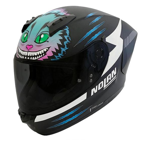 Nolan N60-6 Sport Full Face Motorcycle Helmet - Rep Herbertson 371