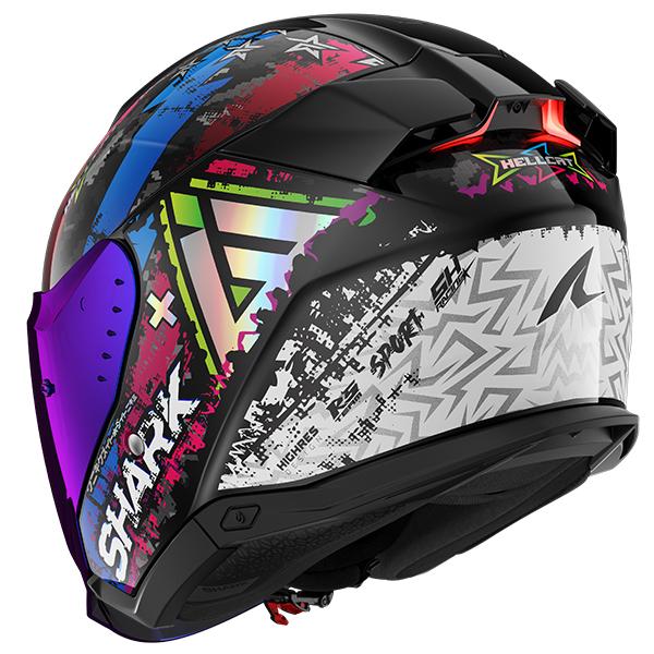 Shark Skwal i3 Full Face Motorcycle Helmet - Jet Hellcat KUB