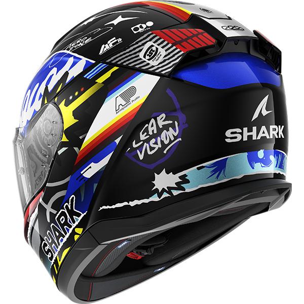 Shark D-Skwal 3 Full Face Motorcycle Helmet - Streetrush KBU