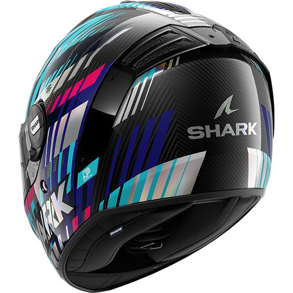 Shark Spartan RS Full Face Motorcycle Helmet - Carbon Vibetrack DGU