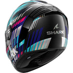Shark Spartan RS Full Face Motorcycle Helmet - Carbon Vibetrack DGU