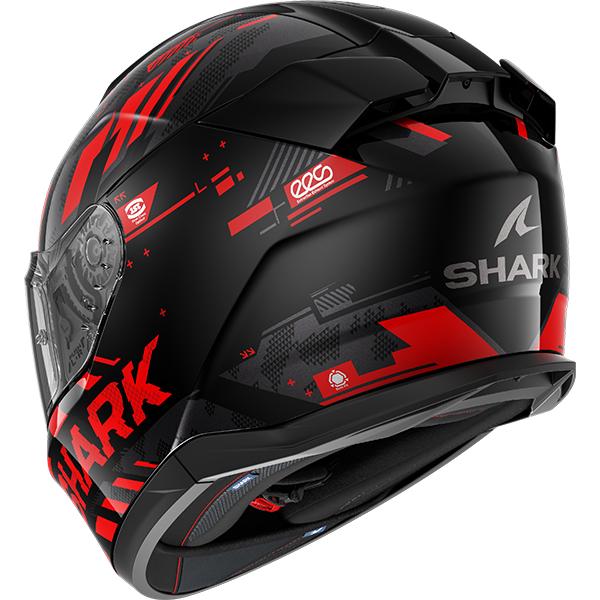 Shark D-Skwal 3 Full Face Motorcycle Helmet - Skilful KRR