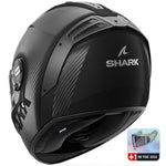 Shark Spartan RS Full Face Motorcycle Helmet - Carbon Skin Mat DMA