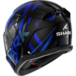 Shark D-Skwal 3 Full Face Motorcycle Helmet - DAShed KBA