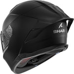 Shark Skwal iCup Full Face Motorcycle Helmet - Dark Shadow Mat  KMA