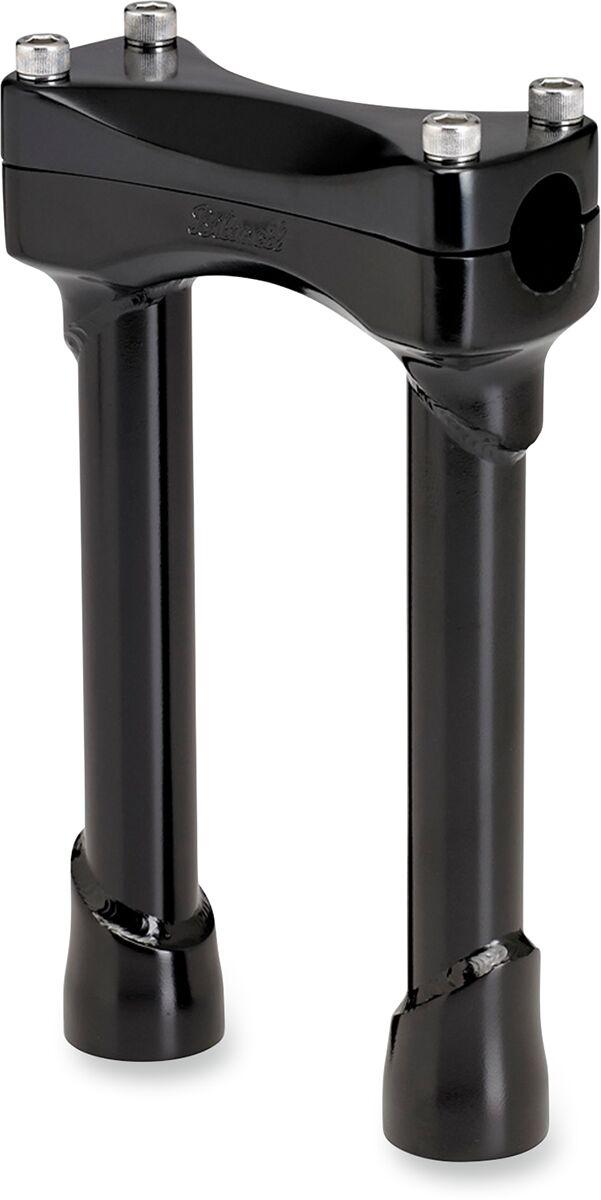 Biltwell Murdock Handlebar Risers 20.5 cm (8") - Black Satin