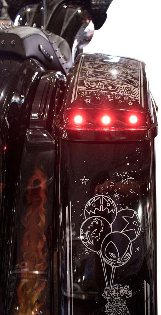 Paul Yaffe Lightning BoltZ Red LEDs Clear