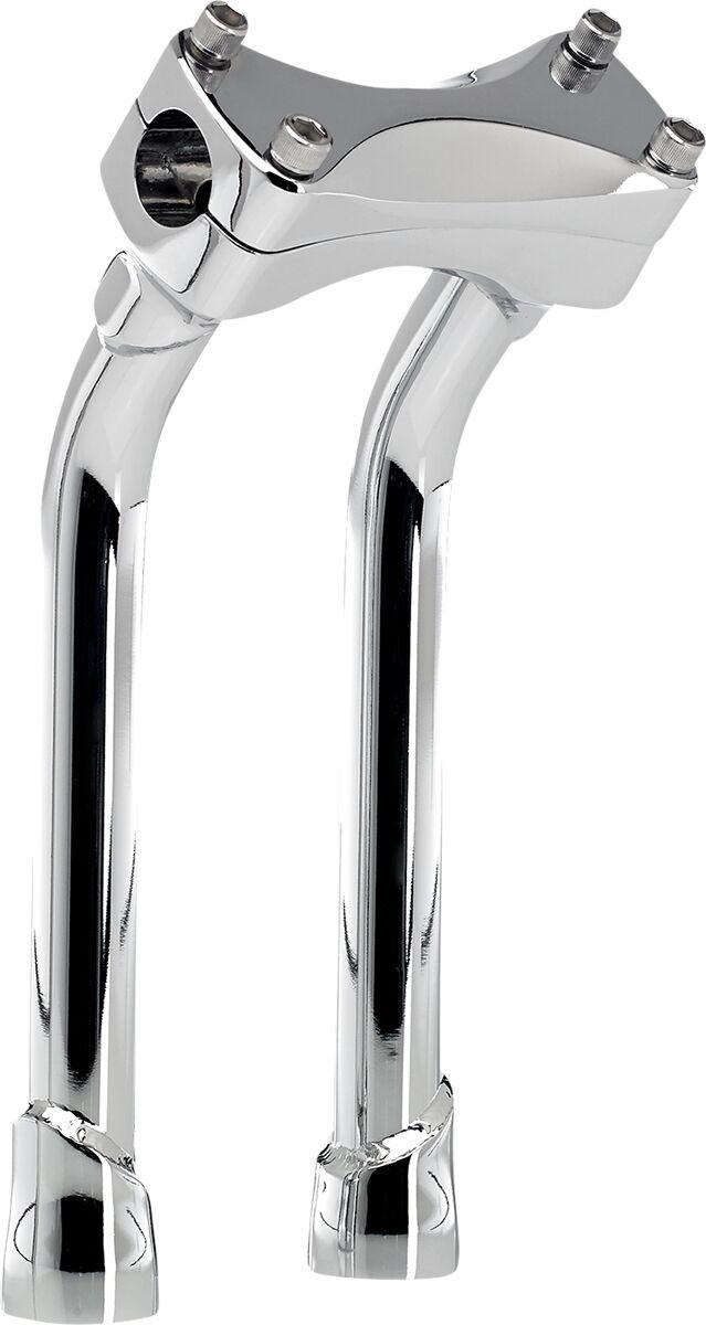 Biltwell Murdock O S Risers 25.5 cm (10") - Chrome