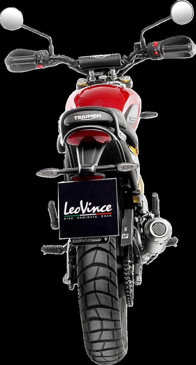 LeoVince LV-10 Silencer For Triumph Scrambler 400 X ABS 2024-2026