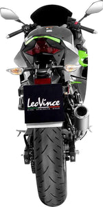 LeoVince Muffler For Kawasaki EX 400 2018-2022 - Silver