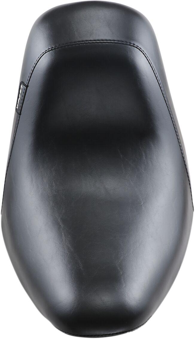 LE Pera Bare Bones Solo Foam Seat For Harley Davidson FLSTF 1450 2006 Smooth - Black