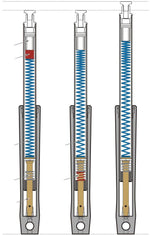 Progressive Suspension Drop-In Fork Lowering System For Harley Davidson FLH Electra Glide Standard 1983-1985
