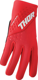 Thor Spectrum Cold Weather Gloves - Red White