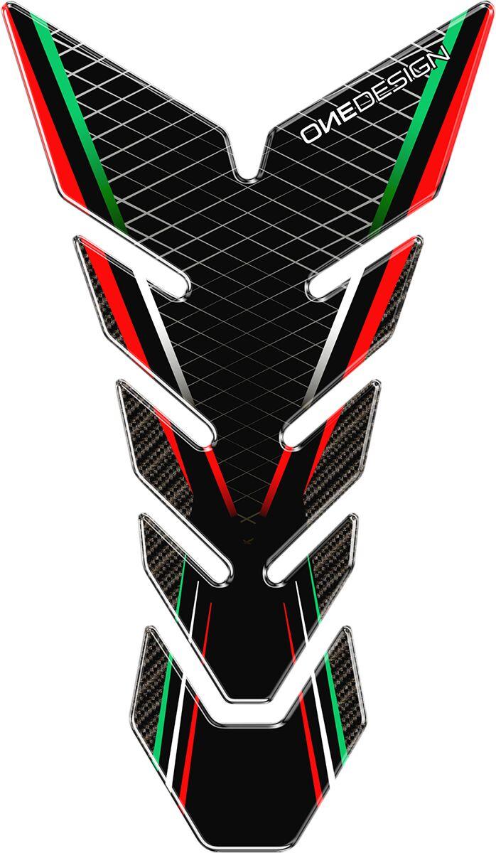 Onedesign Resin/Soft Touch Tank Pad - Black/Green/Red/White