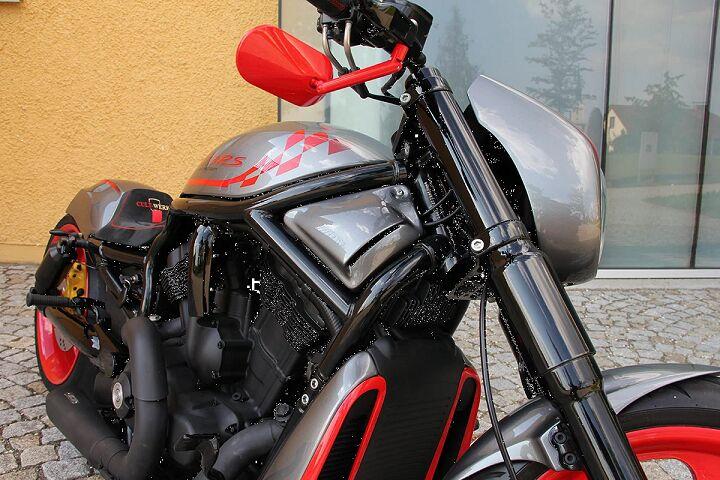 Cult Werk Fork Covers For Harley Davidson VRSCAW 1130 2007 Upper - Black