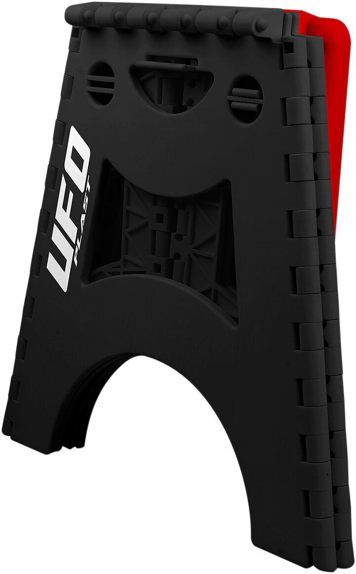 UFO Folding Paddock Stand - Black Red