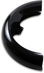 Klock Werks Hugger Fender For Harley Davidson FLS 1690 2012-2017 40.6 cm (16")/43.2 cm (17")/45.7 cm (18")/48.3 cm (19") Front 33 cm (13") - Black