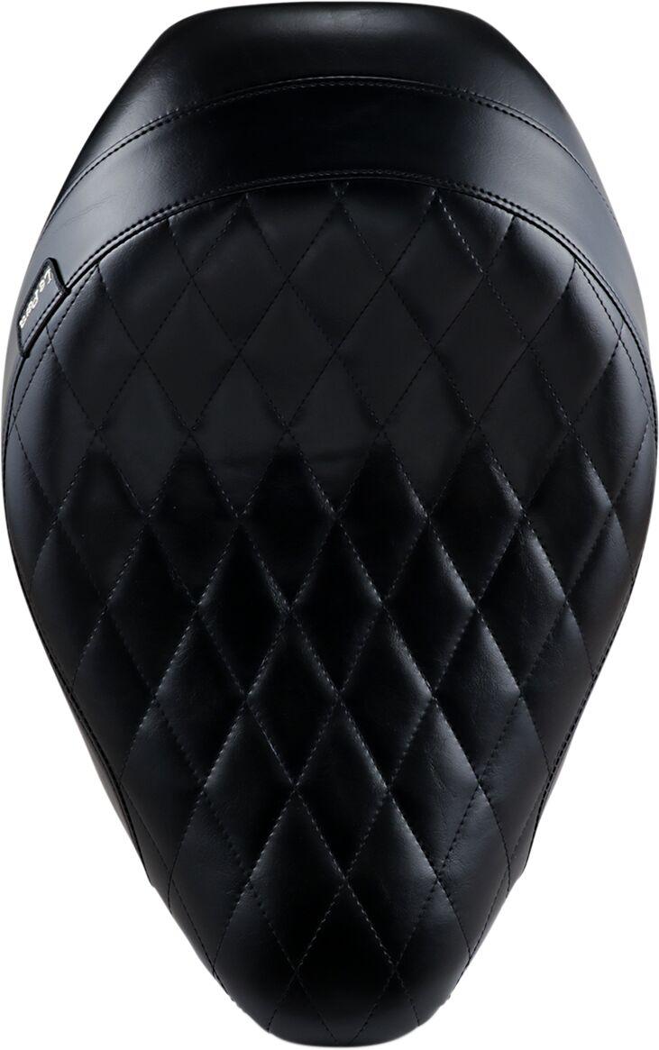 LE Pera Sanora Sport Solo Seat For Harley Davidson FLSTF 1450 2006 Diamond - Black