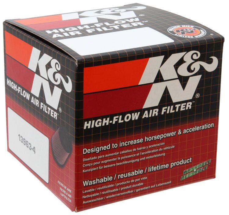K&N Clamp On Air Filter For Honda CB 750 K 1977-1978 - Chrome