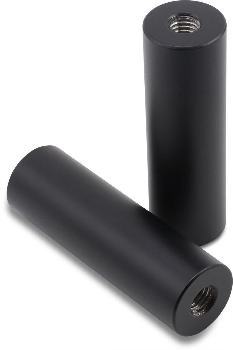 LA Choppers Kage Fighter Handlebar Risers 10 cm (4") - Black/Flat