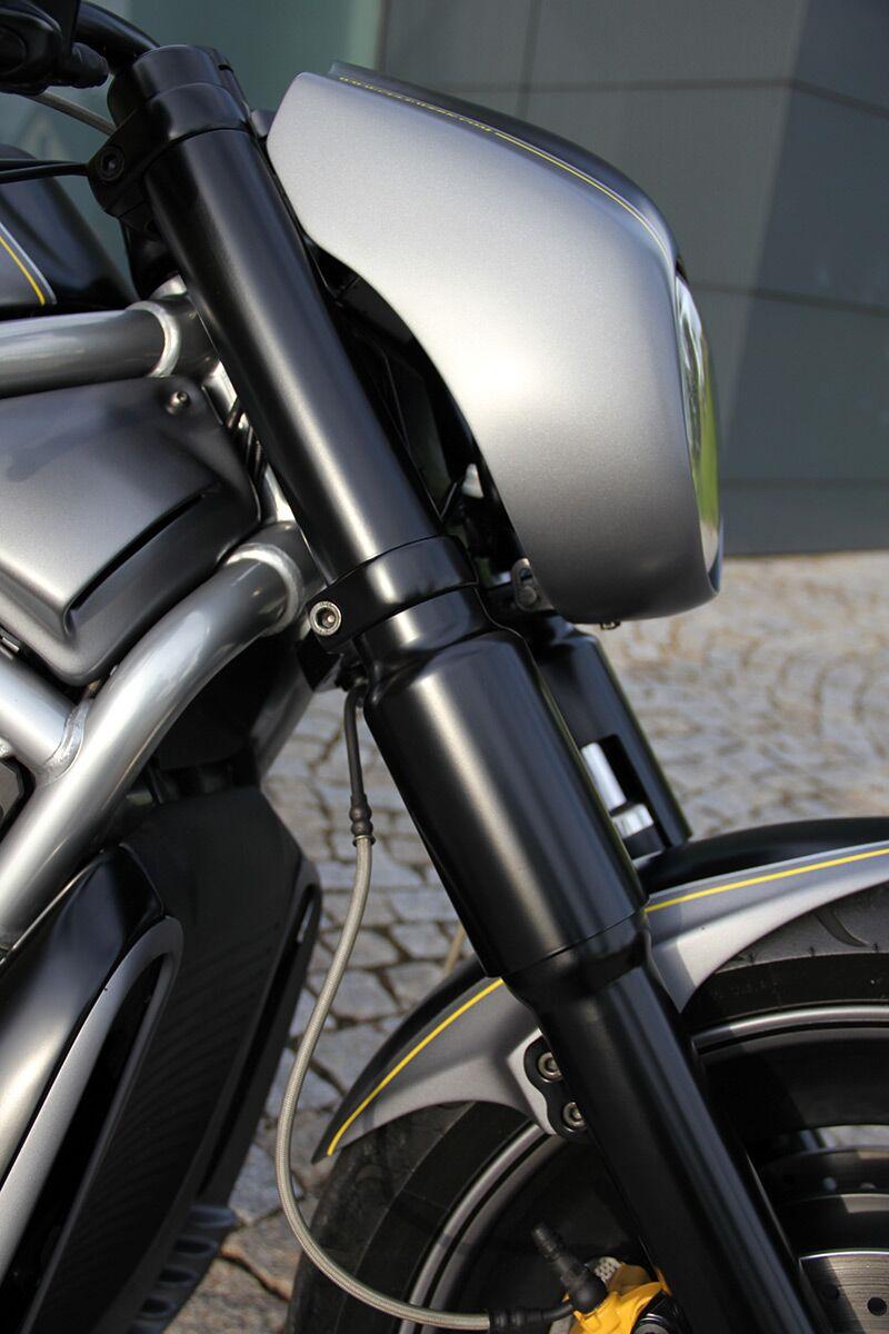 Cult Werk Fork Covers For Harley Davidson VRSCAW 1130 2007 Lower - Black